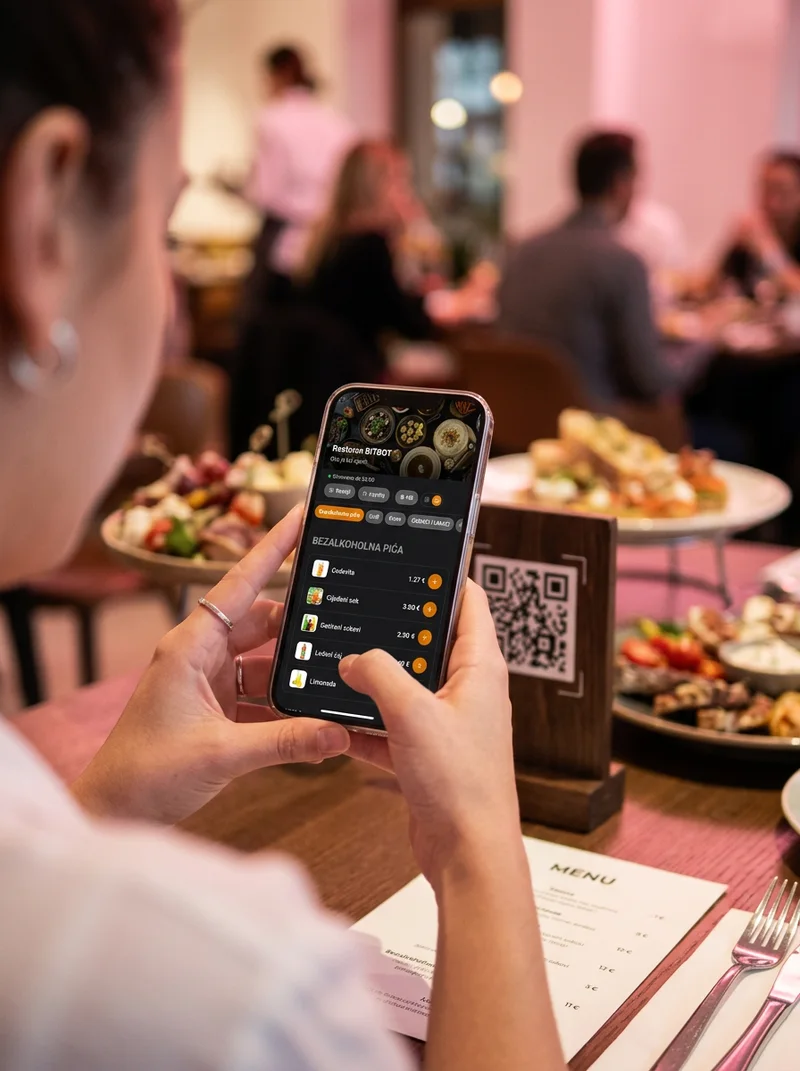 Digital menu & self-order