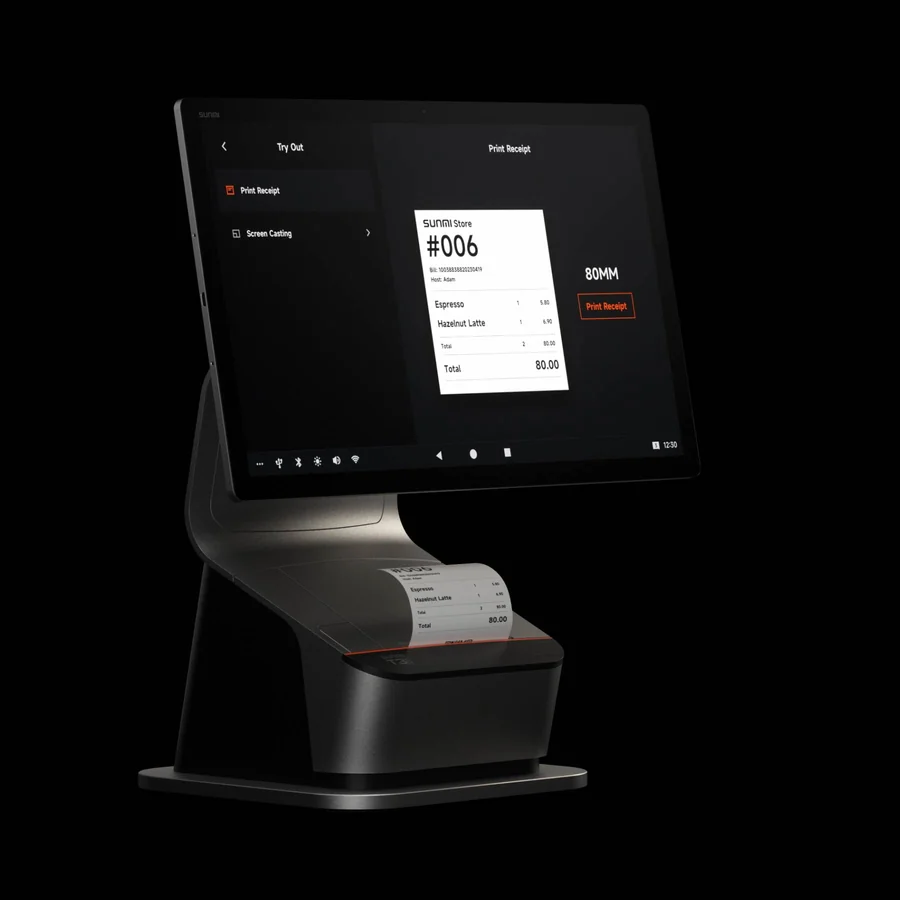 SUNMI T3 PRO MAX — primjer izgleda
